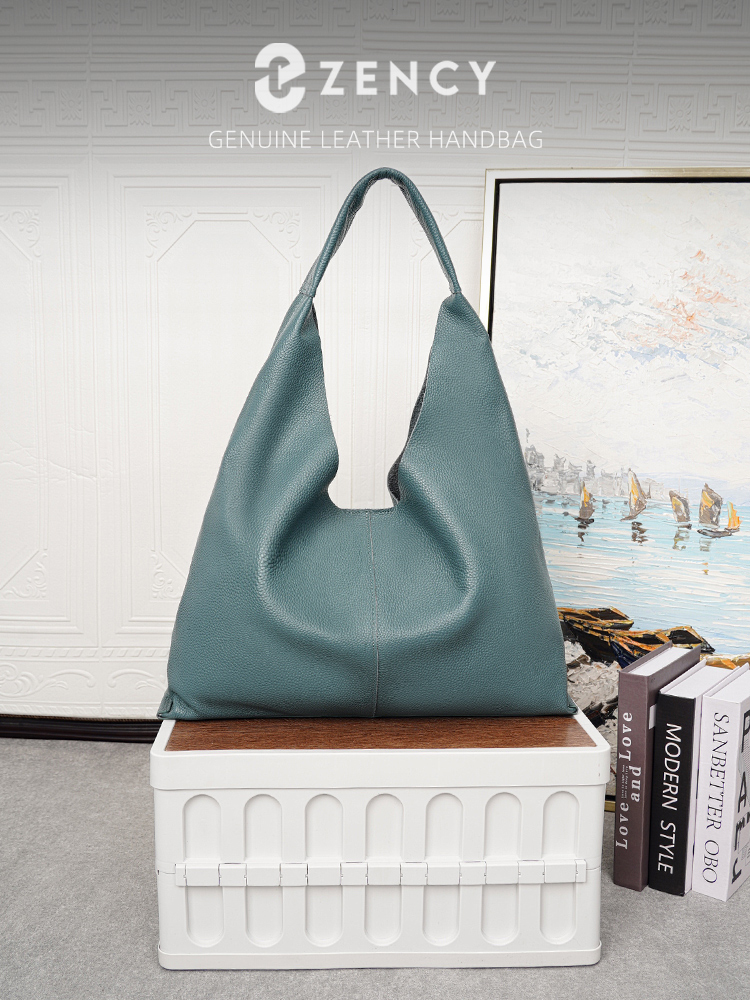 Luxury Bags Tote - Bolsa Grande de Couro Genuíno Zency