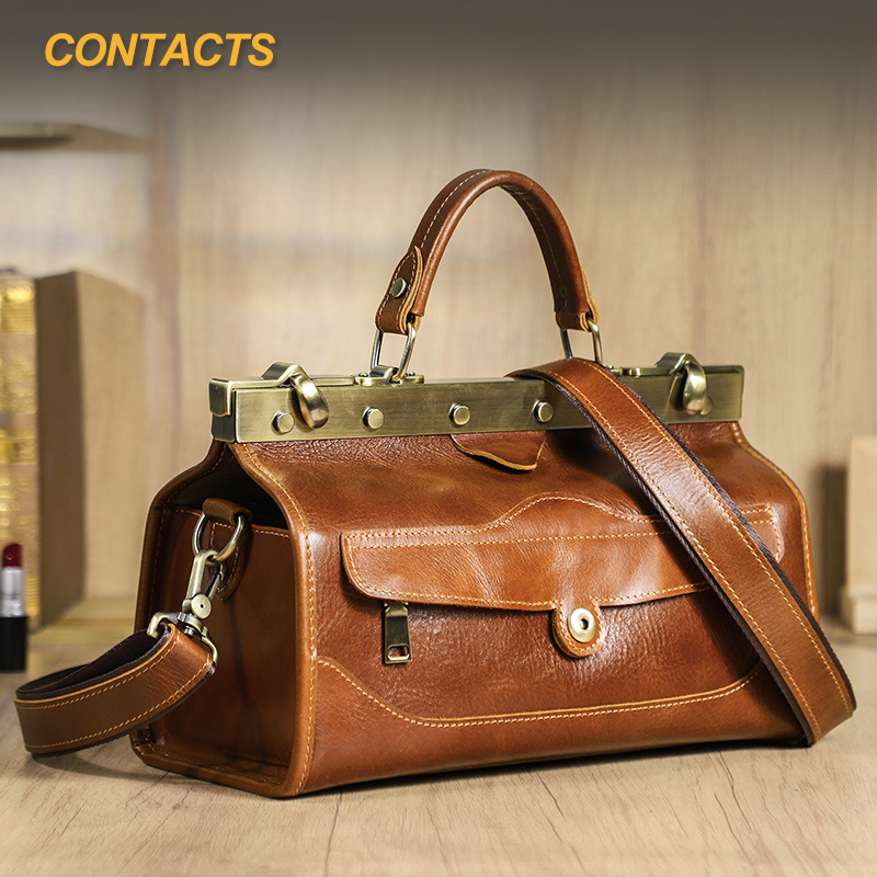 Bolsa Feminina de Couro Legíti - Luxury Bags Leather avaliação e preço