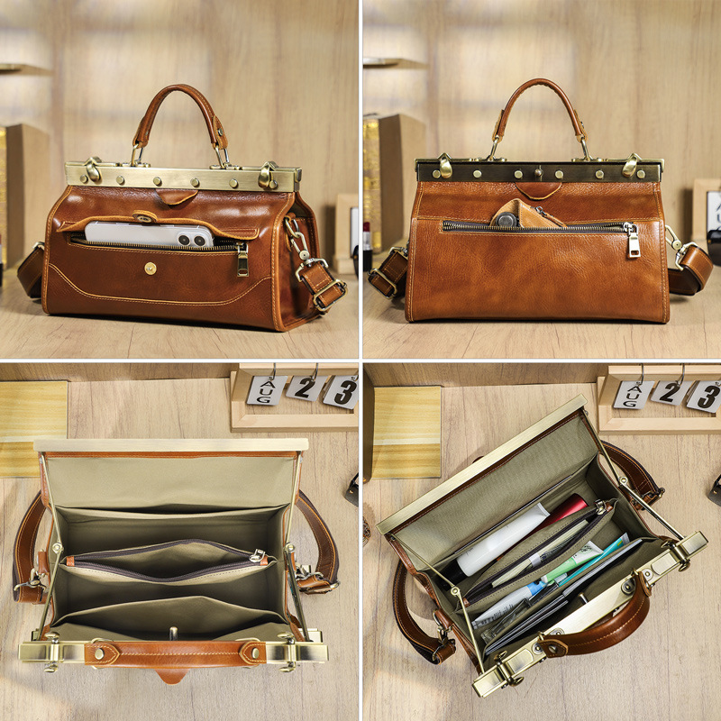 Bolsa Feminina de Couro Legíti - Luxury Bags Leather avaliação e preço