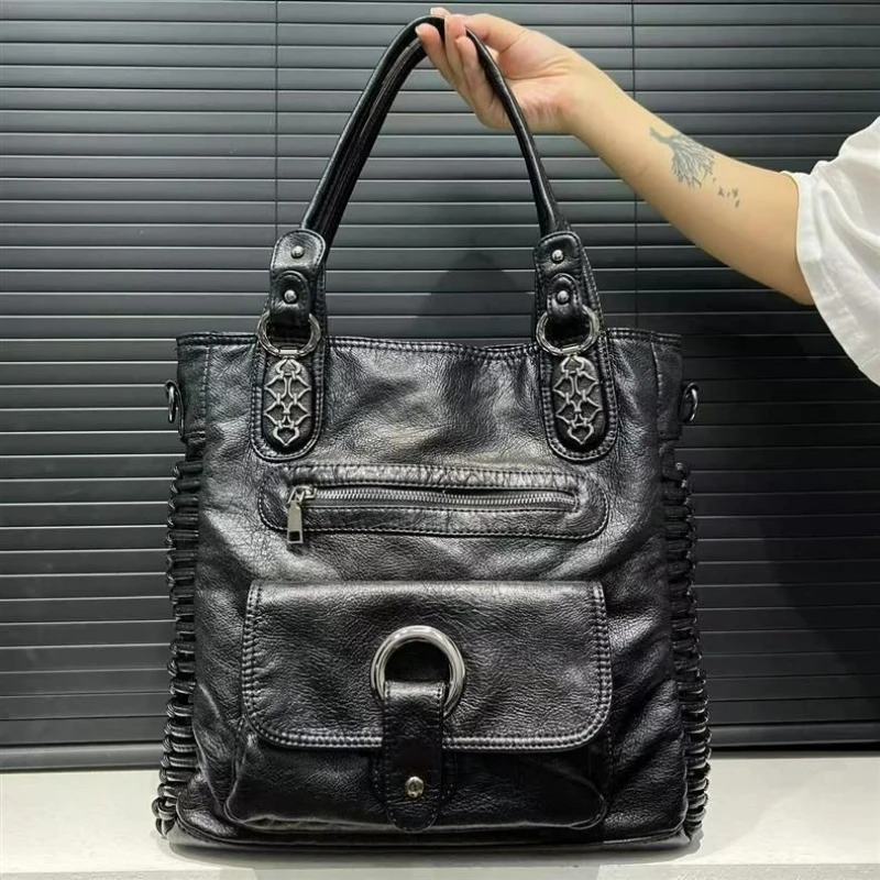 Bolsa de motociclista feminina - Luxury Bags Tote avaliação e preço