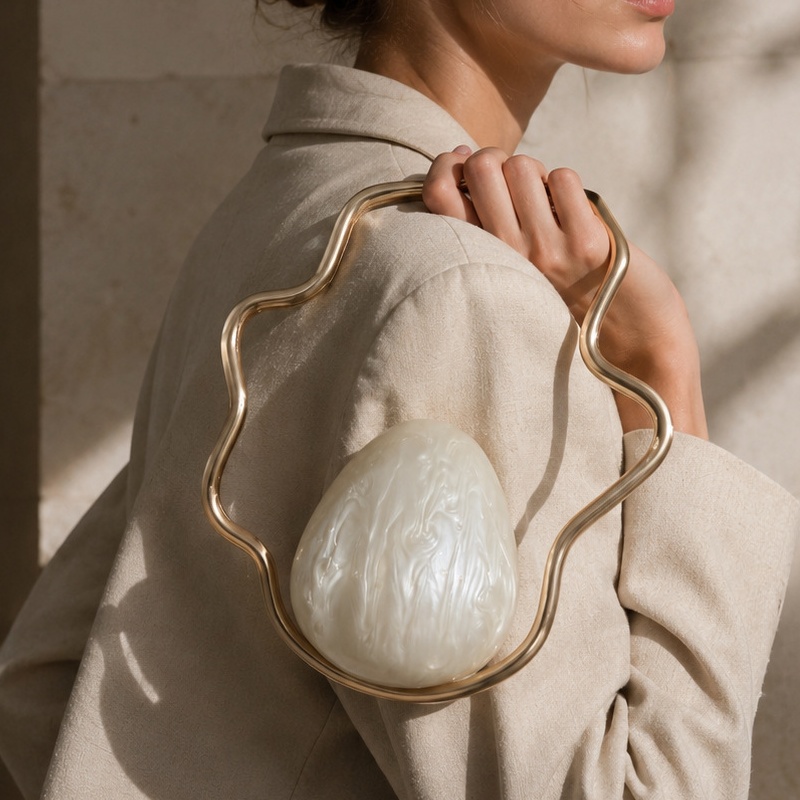 Mini Bolsa de Acrílico em Form - Luxury Bags Cute avaliação e preço