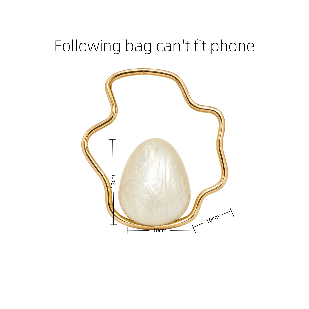Mini Bolsa de Acrílico em Form - Luxury Bags Cute avaliação e preço