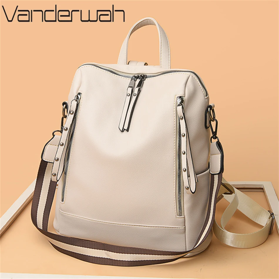 Mochilas multifuncionais de co - Luxury Bags Leather avaliação e preço