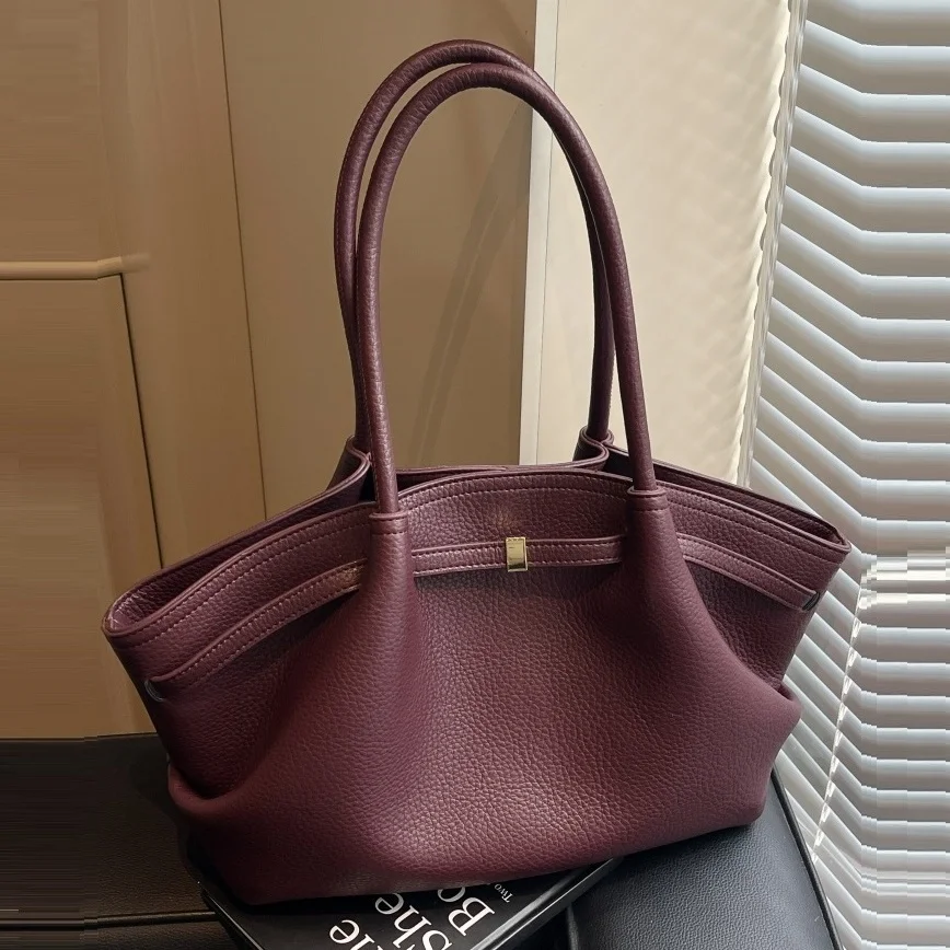 Borgonha senhoras bolsas de lu - Luxury Bags Tote avaliação e preço