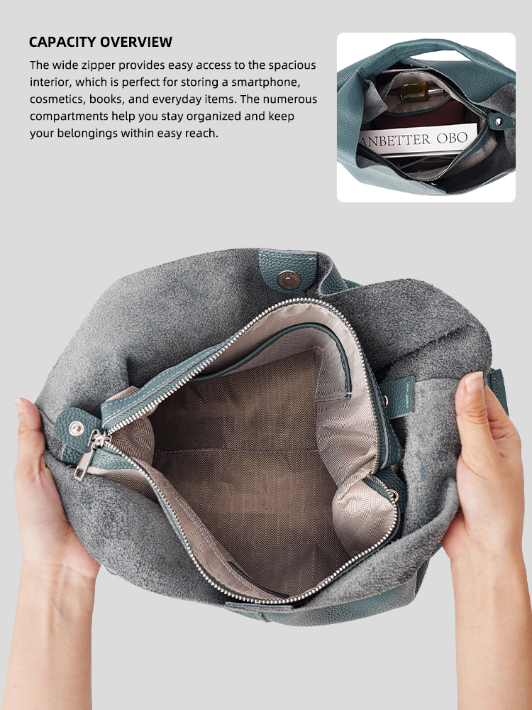 Bolsa Grande de Couro Genuíno  - Luxury Bags Tote avaliação e preço