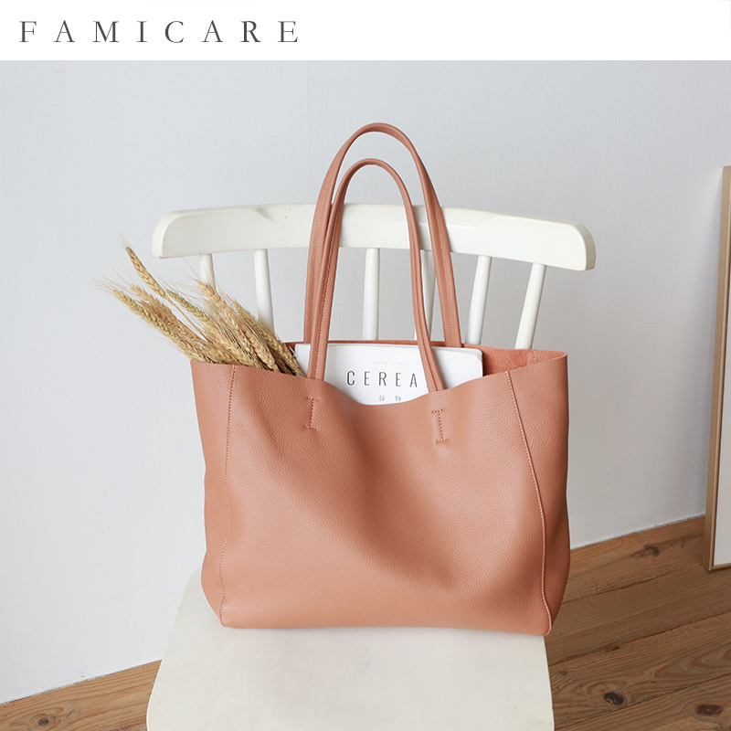 Bolsa de couro genuíno para mu - Luxury Bags Tote avaliação e preço